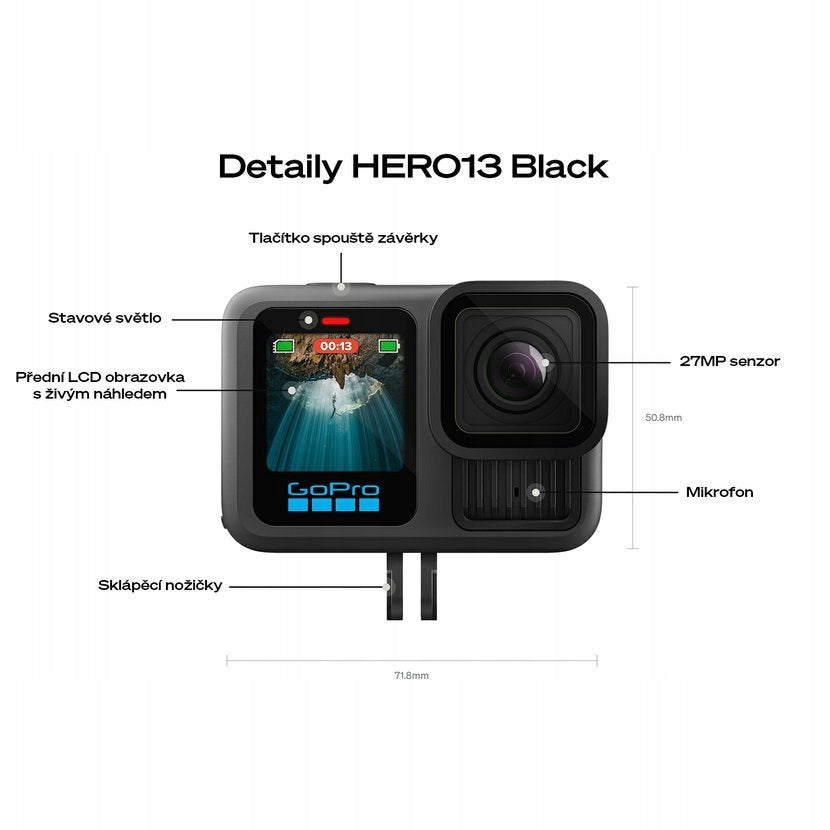 GoPro HERO13 Black Creator Edition Manufacturer code CHDFB-131-EU