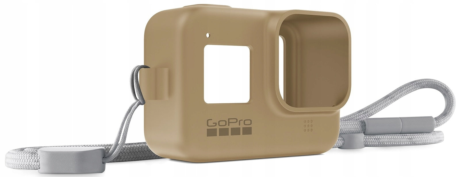 GoPro Sleeve + Lanyard for HERO8 - Sand Packaging status original