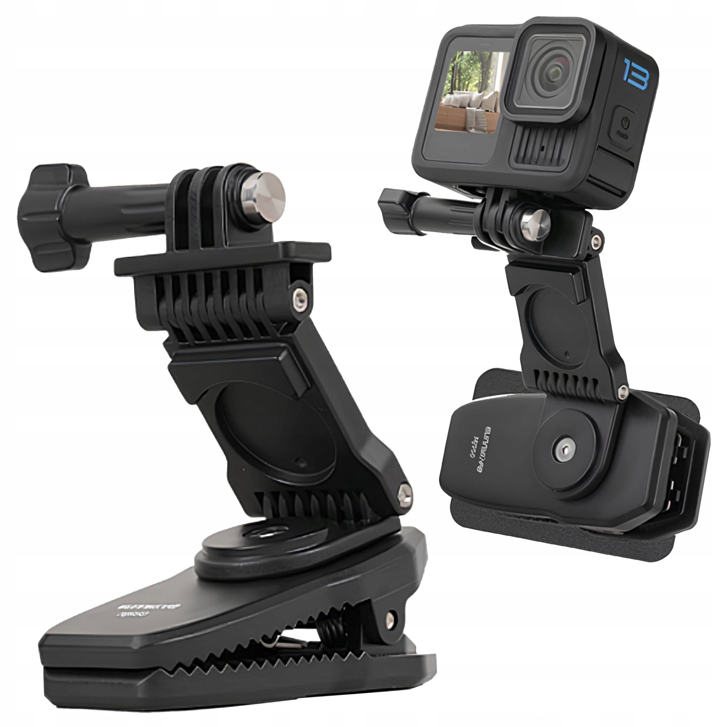 GoPro Type 360 Magnetic Rotary Clip Holder for DJI Action 5 Pro Pocket