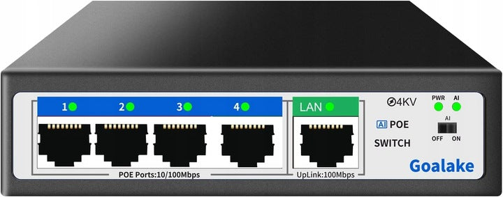 Goalake Network Switch Model: P0E104D