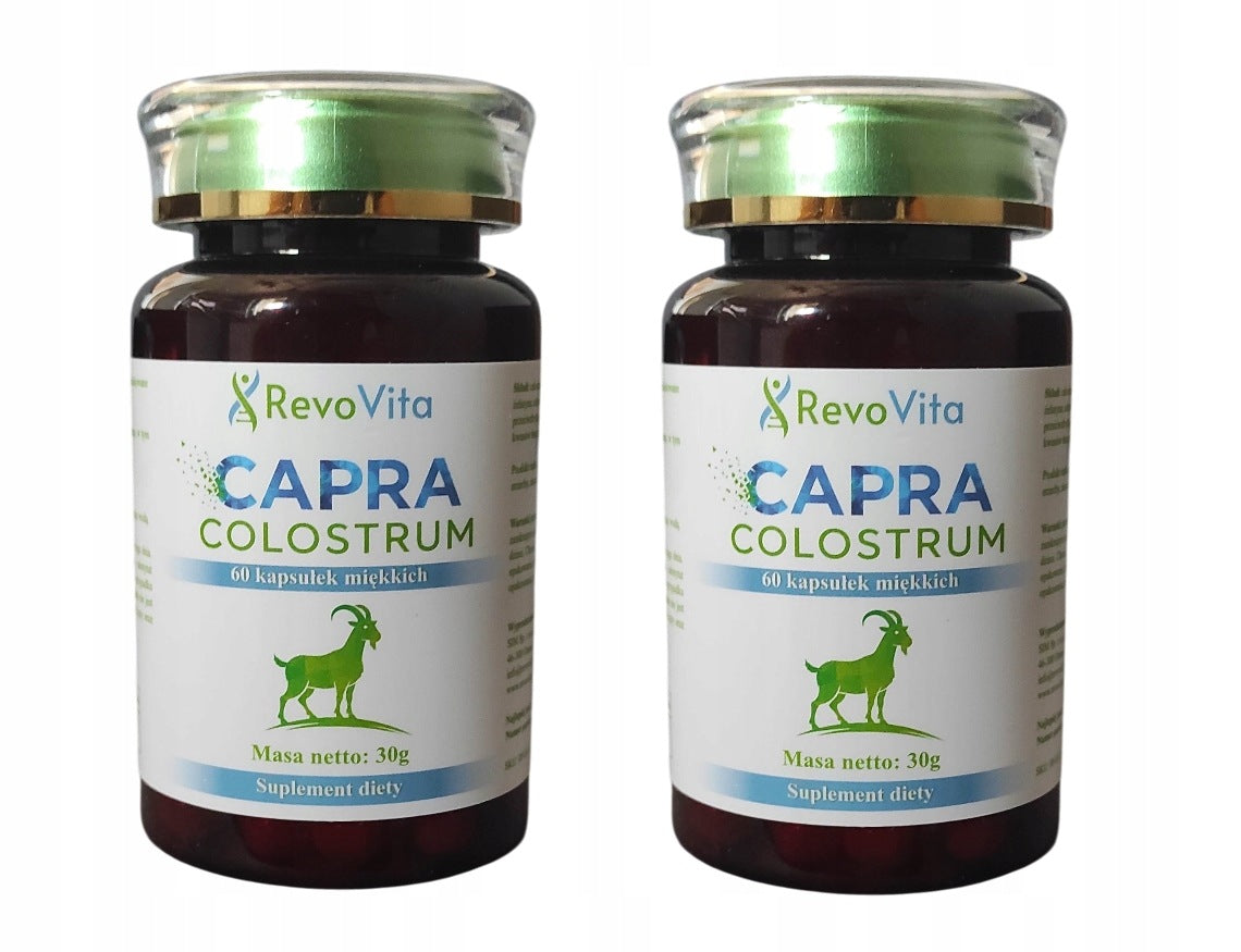 Goat Colostrum Capra 500mg IG40 – Colostrum 120 capsules