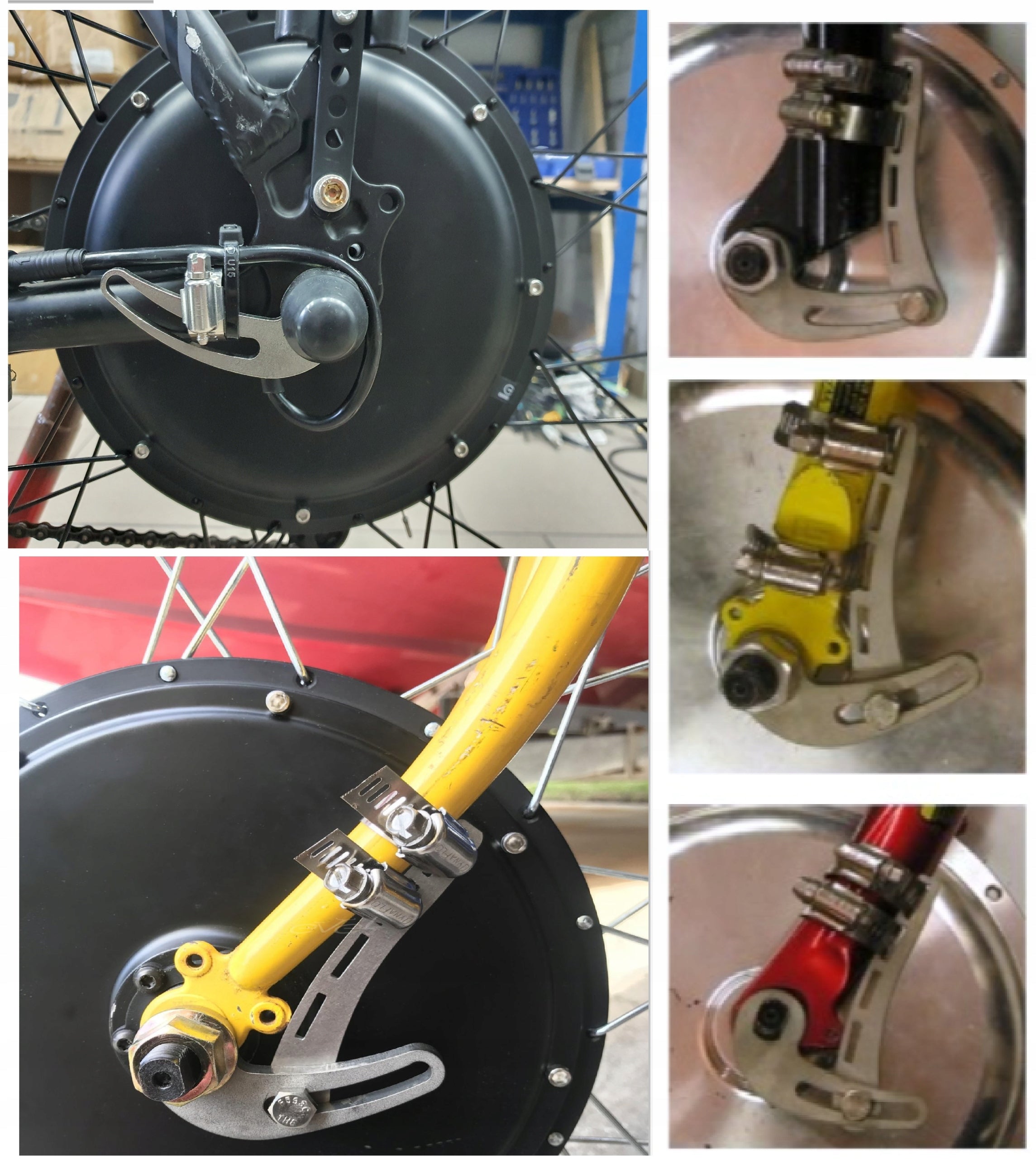 Goduro Wheel wheel rotation lock for electric bike F1 M14 Torque arm Model F1 M14