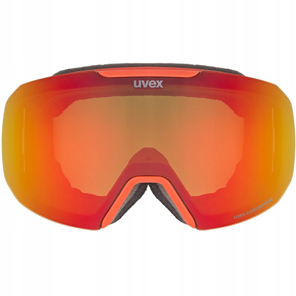 Skibrille Uvex, rot 