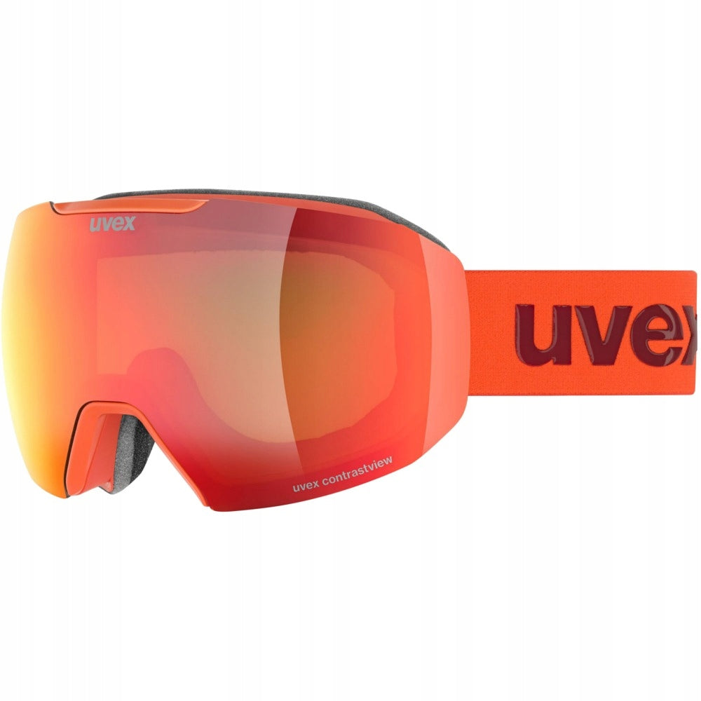 Skibrille Uvex, rot 