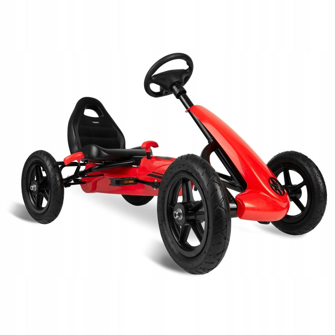 Kinder-Pedal-Gokart RK-592, rot 