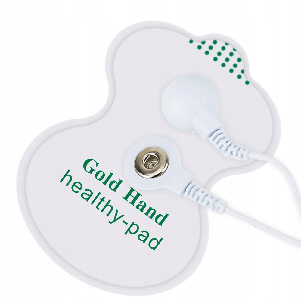 Gold Hand Gel Electrodes 8 Pieces Manufacturer code EZOWAB-TENS-7X5-8