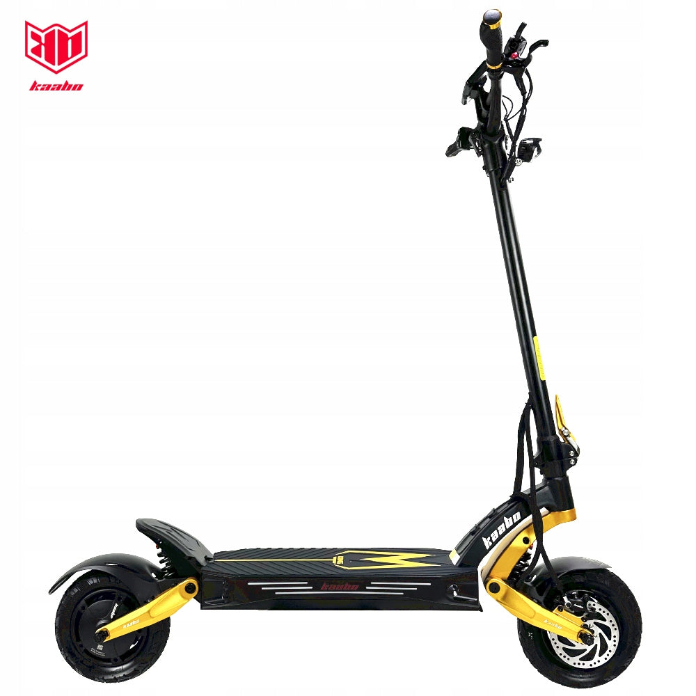 Gold Kaabo Mantis King GT 60V 24Ah Electric Scooters 1100W*2 Dual Motor Brand Kaabo