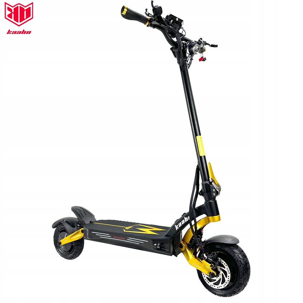 Gold Kaabo Mantis King GT 60V 24Ah Electric Scooters 1100W*2 Dual Motor Packaging status original