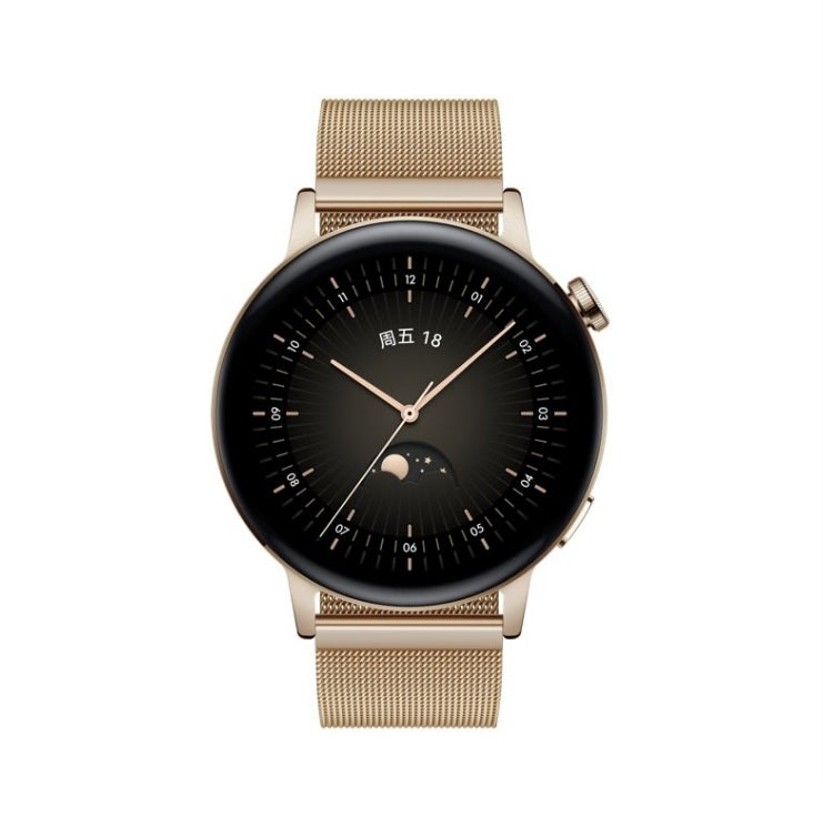 Gold smartwatch HUAWEI Watch GT 3 42 mm Elegant Manufacturer code HUAWEI GT
