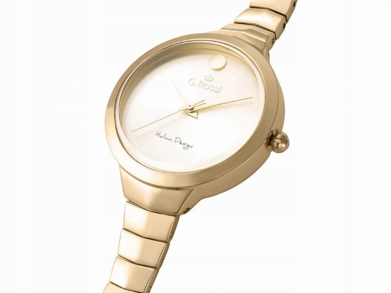 Gold watch WOMEN'S MATTE bracelet GIFT elegant gift for her Brand G. Rossi