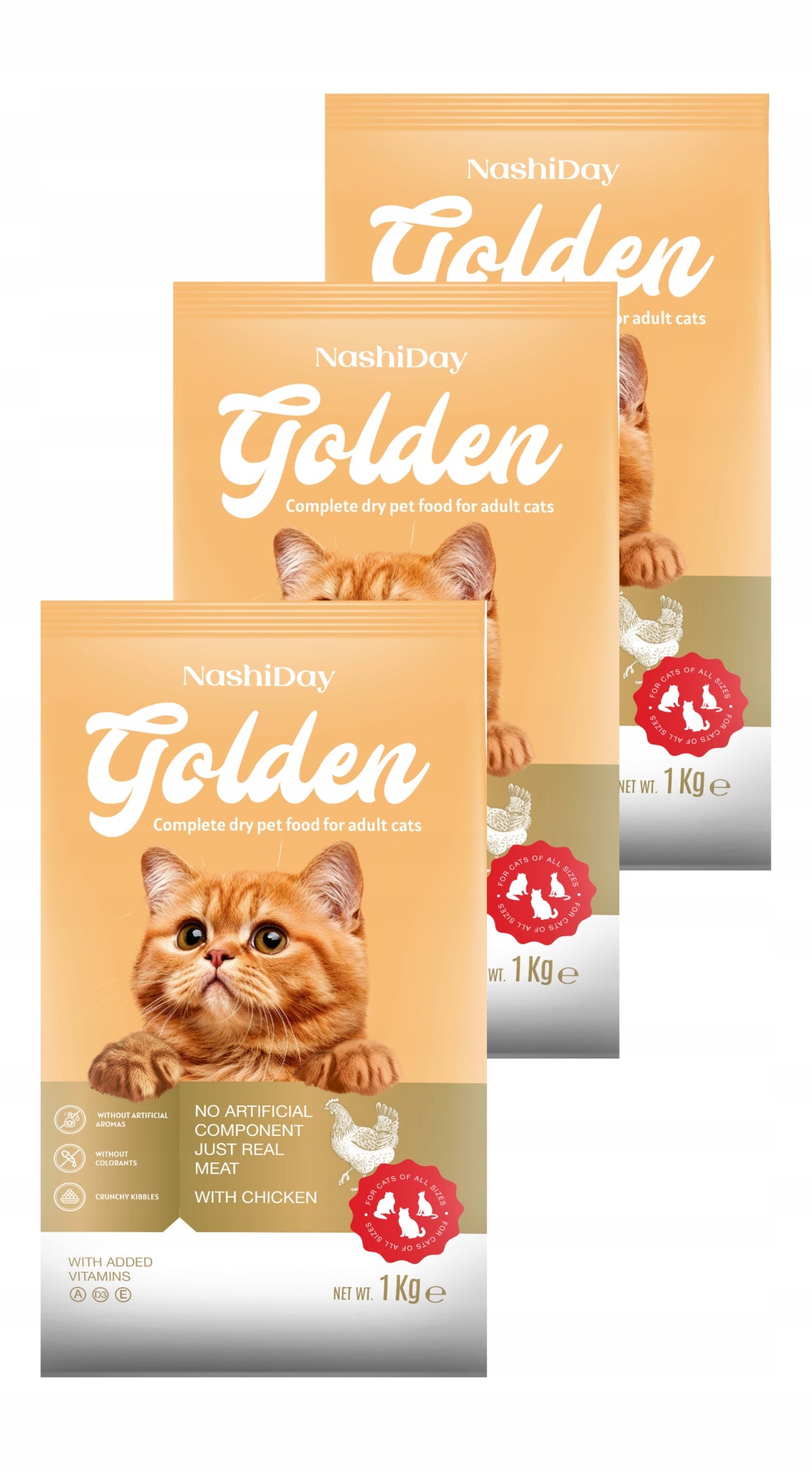 Golden Cat Economical Cat Food with Chicken 1kg