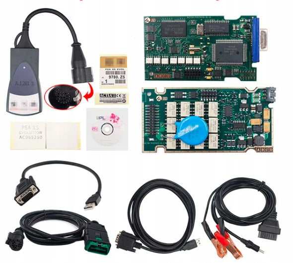 Golden Lexia3 PP2000 Peugeot Citroen Full Chip Diagbox V9.85 PSA WIFI OBD2