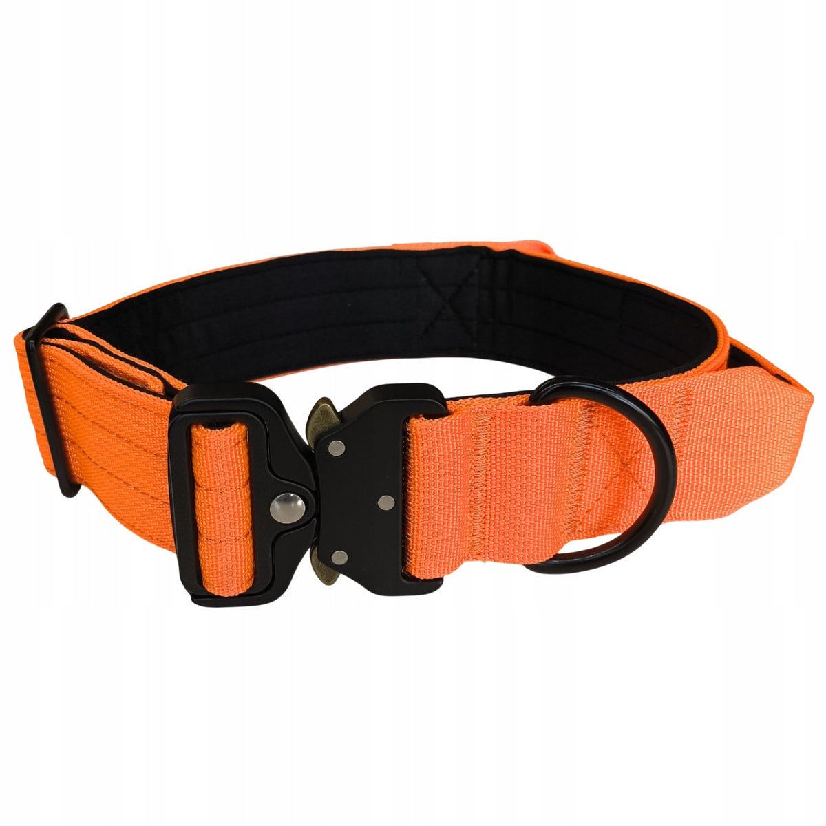 GoldenTail Dog Collar Orange L Strong Metal Clasp Handle Packaging status original