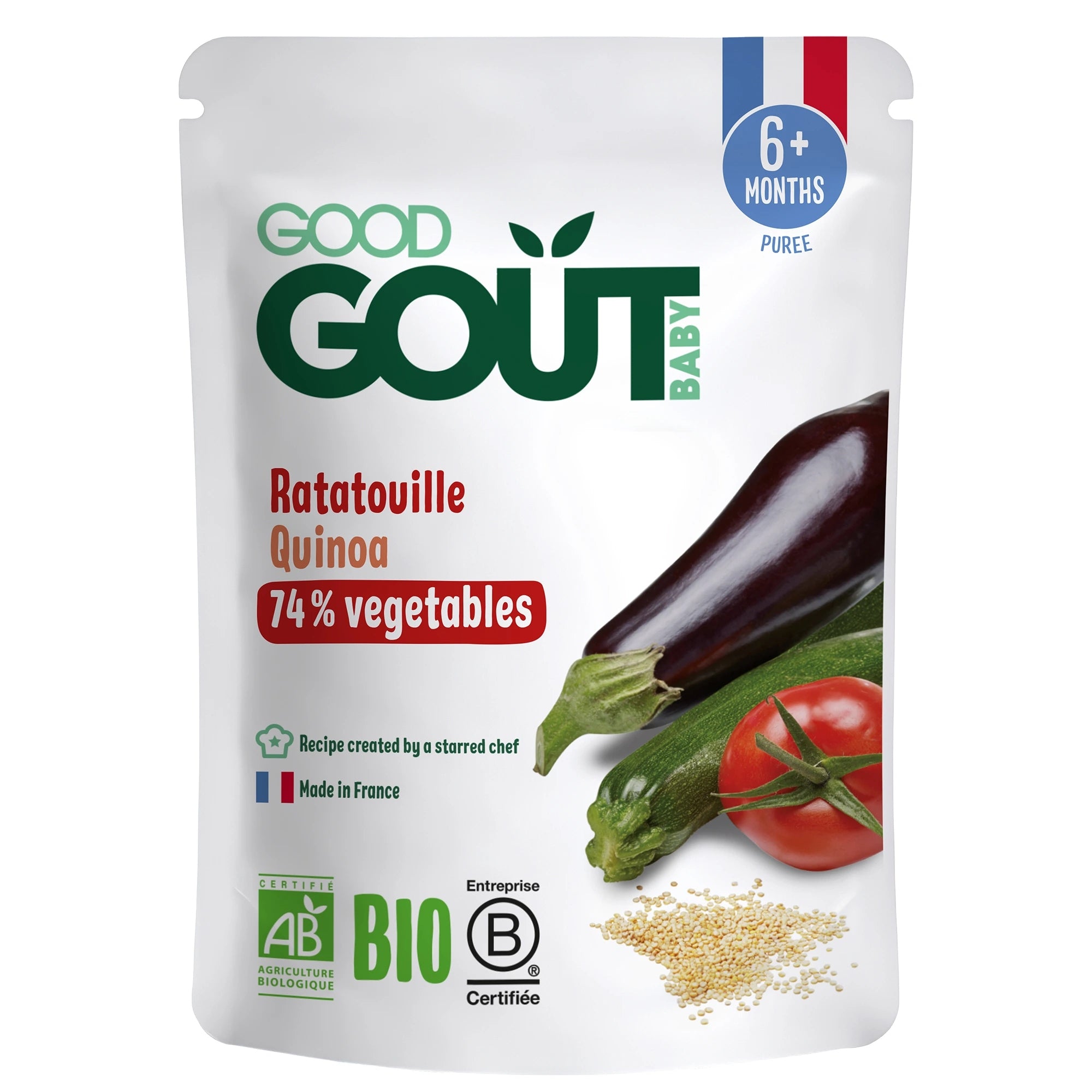 Good Gout Organic Ratatouille with Quinoa (190g), Exp. 07.10.2026