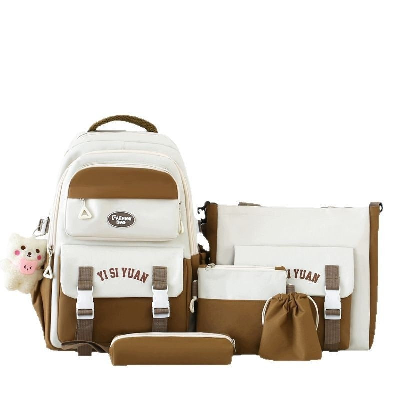 Good looking student backpack to reduce the load Packaging status original