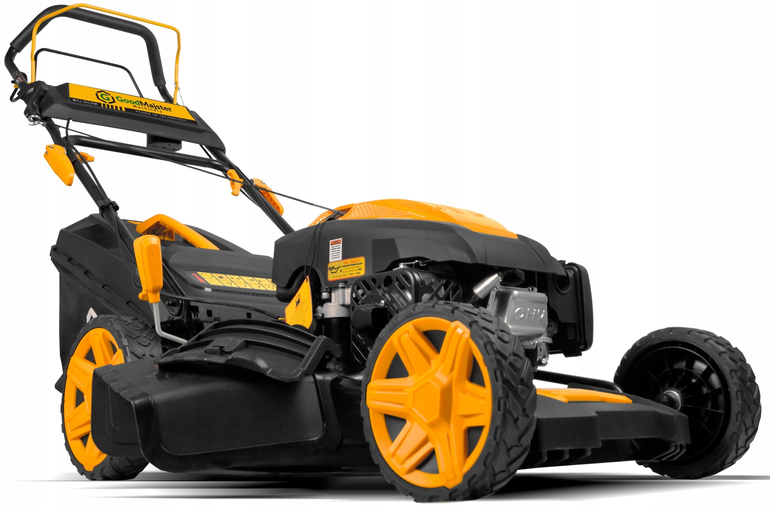 GoodMajster 53CM 10HP 223cc DRIVE El. START +OIL Manufacturer code GMM-RL53NES