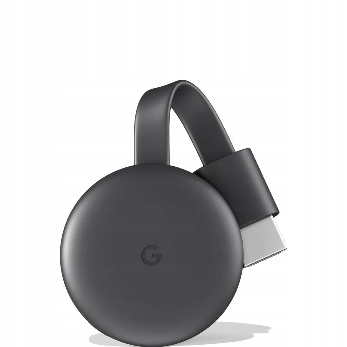 Google Chromecast Smart TV Adapter Full HD HDMI Anthracite, Grey