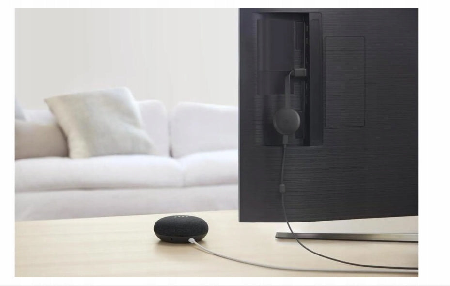 Google Nest Mini 2nd Gen Black - Smart Speaker Google Assistant Manufacturer code GA00781