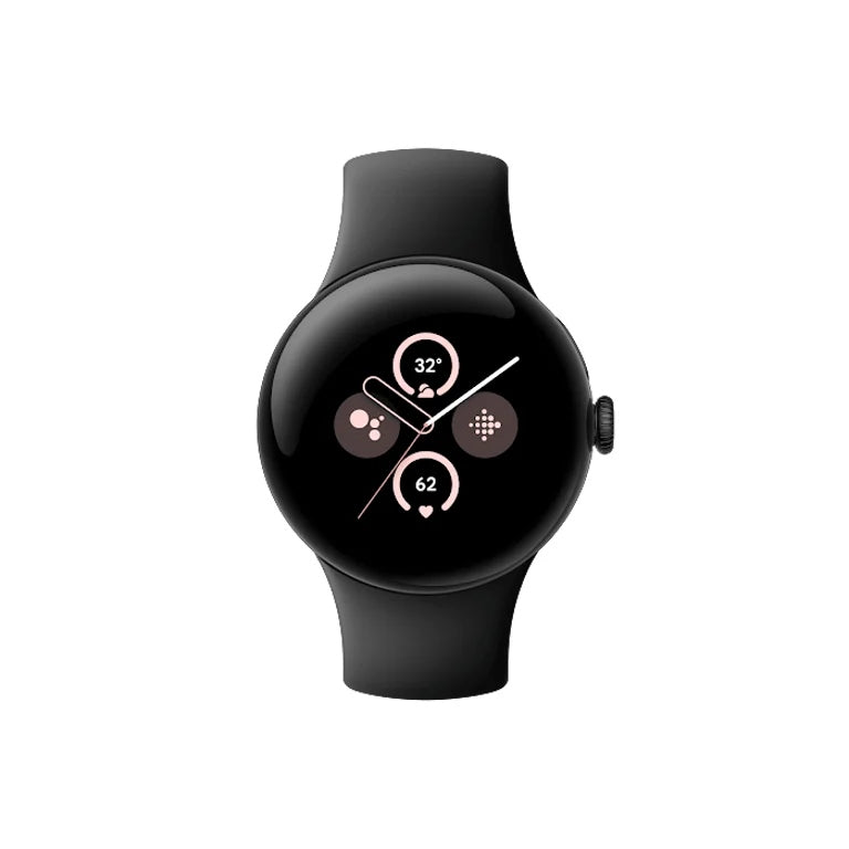Google Pixel Watch 2 AMOLED 41 mm Digital Touch Screen Black Wi-Fi ...