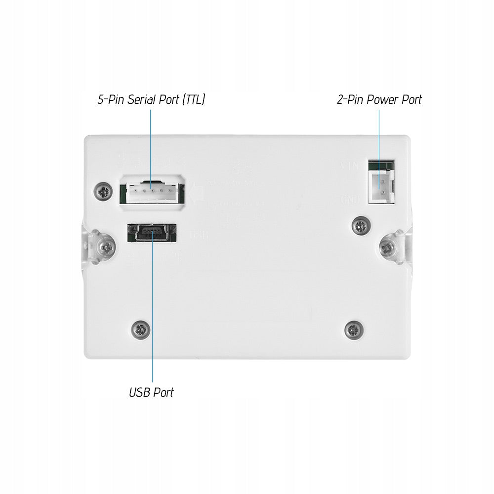 Goojprt QR204 58 mm Mini built-in thermal receipt K7 printer