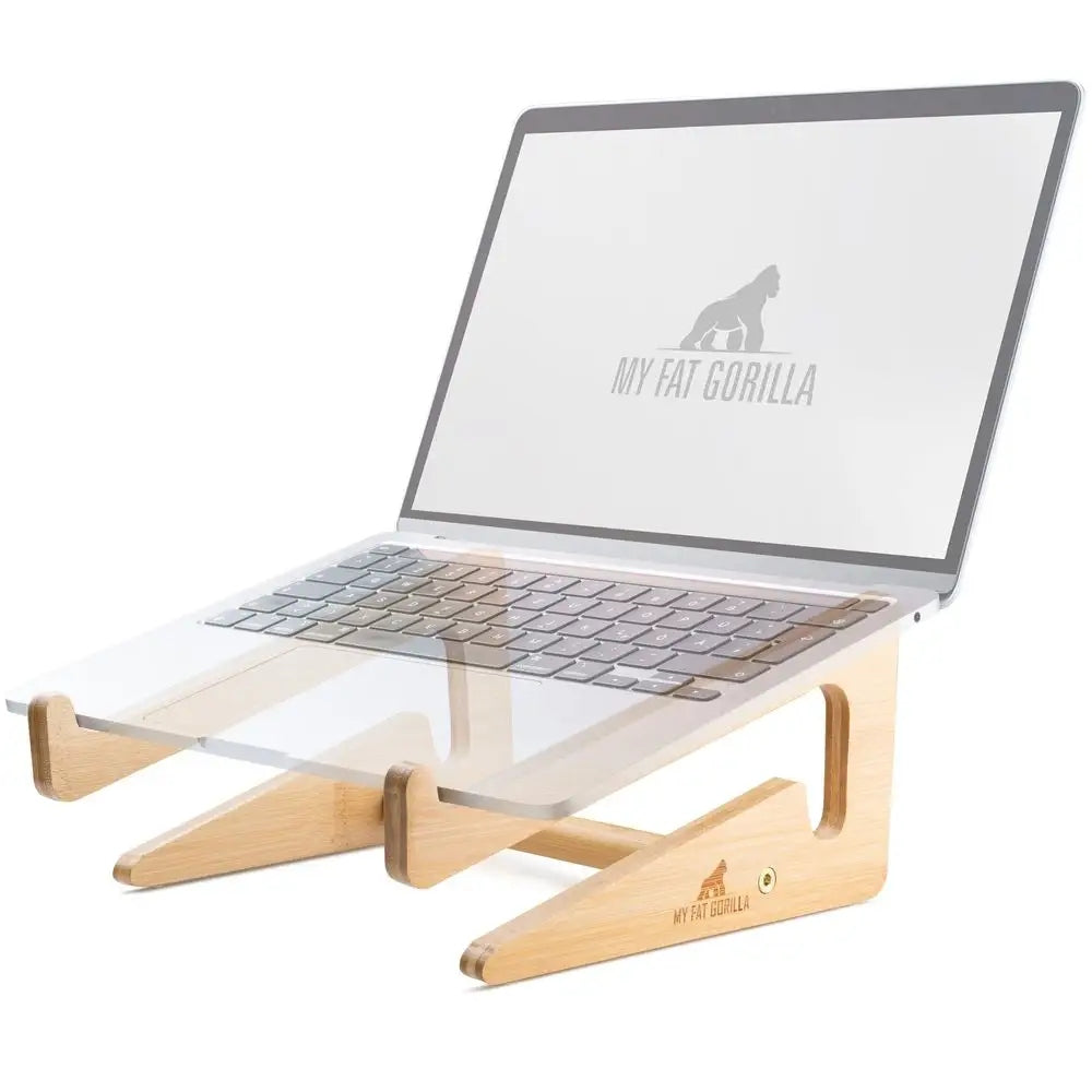 Gorilla Bamboo Stand Laptop Stand MAC Packaging status original