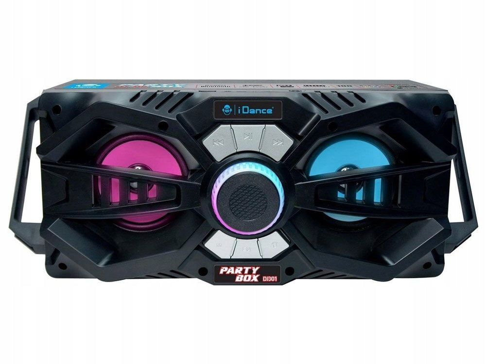 Głośnik karaoke iDance Audio DJ301BK czarny Bluetooth wszystko w jednym