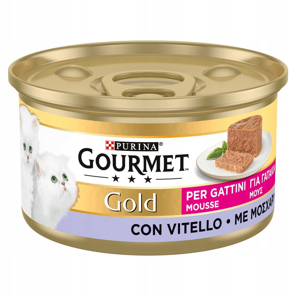 Gourmet Gold Cat Mousse - Veal 85g