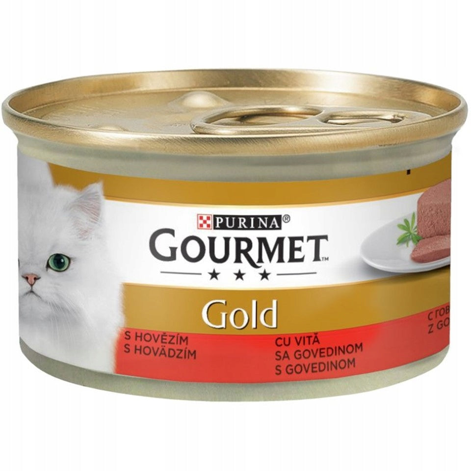 Gourmet Gold MUS | Mix 96x85g | RABBIT, VEAL, BEEF, LAMB Manufacturer code 43988435