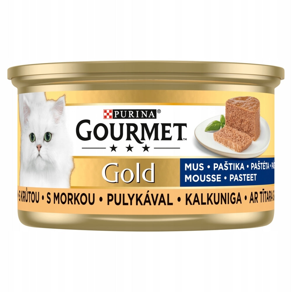 Gourmet Gold Mousse with Turkey 85g Brand Gourmet