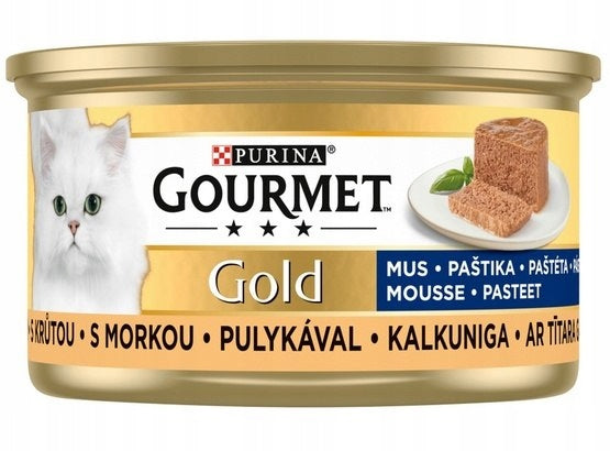 Gourmet Gold Mousse with Turkey 85g