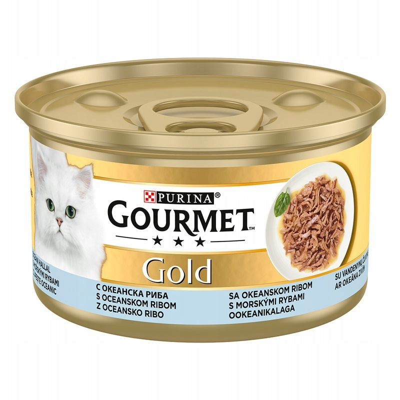 Gourmet Gold Succulent Delights Wet Food Mix 4 Flavours For Cat 24 x 85 g Brand Gourmet