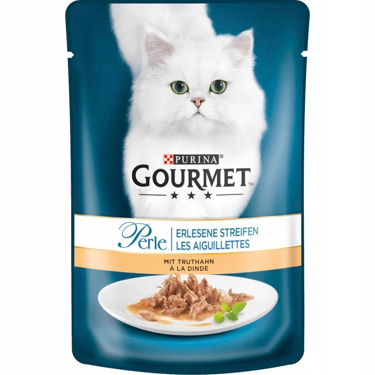 Gourmet Perle TURKEY cat sachet in sauce 85g