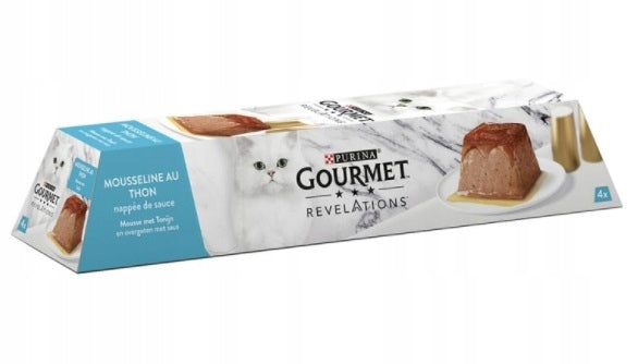 Gourmet Revelations Mousse With Sauce Tuna 4x57g