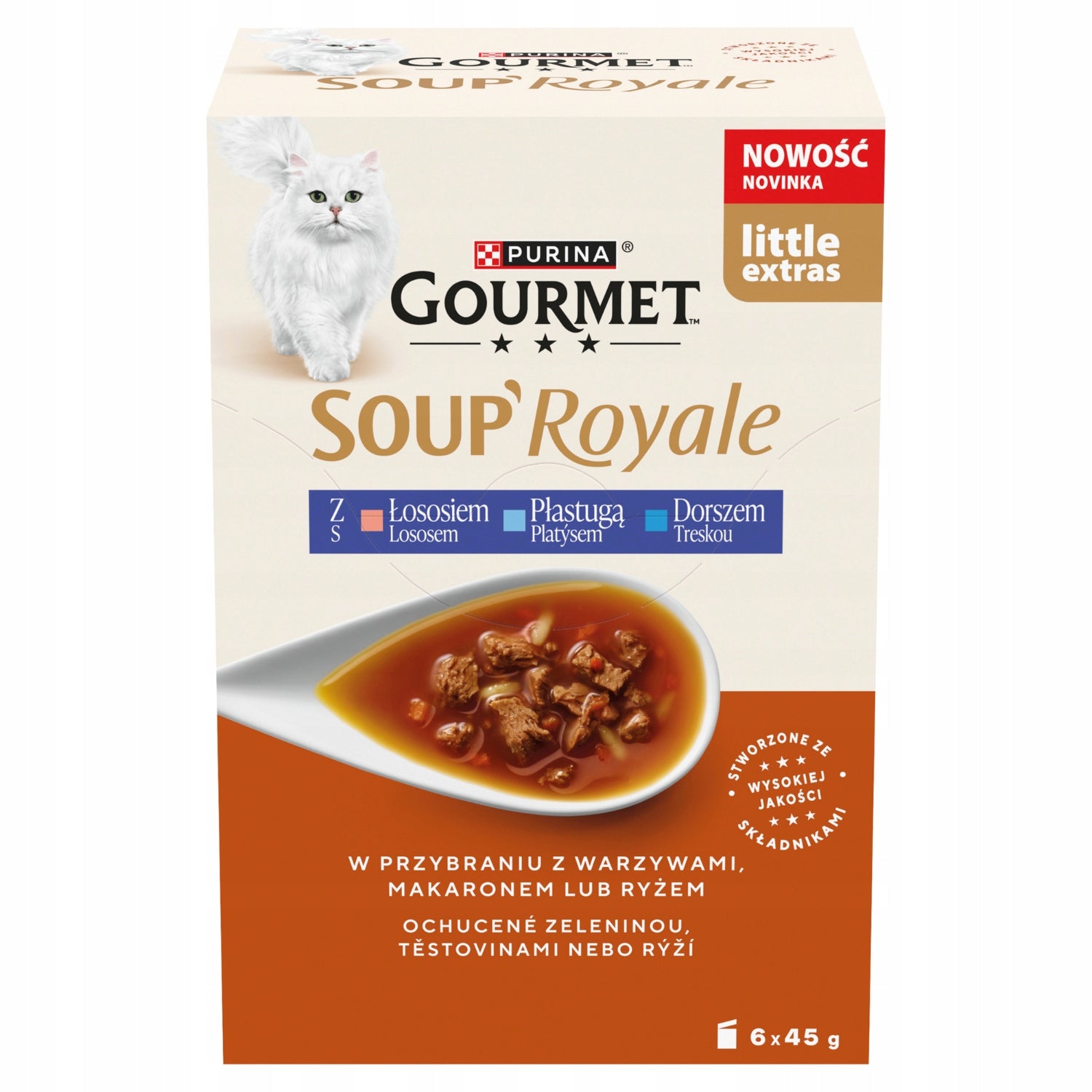 Gourmet wet food mix of flavours 0,27 kg
