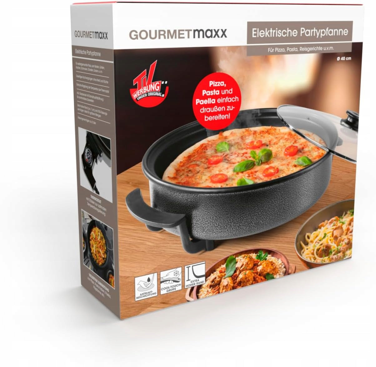 Gourmetmaxx Electric Frying Pan