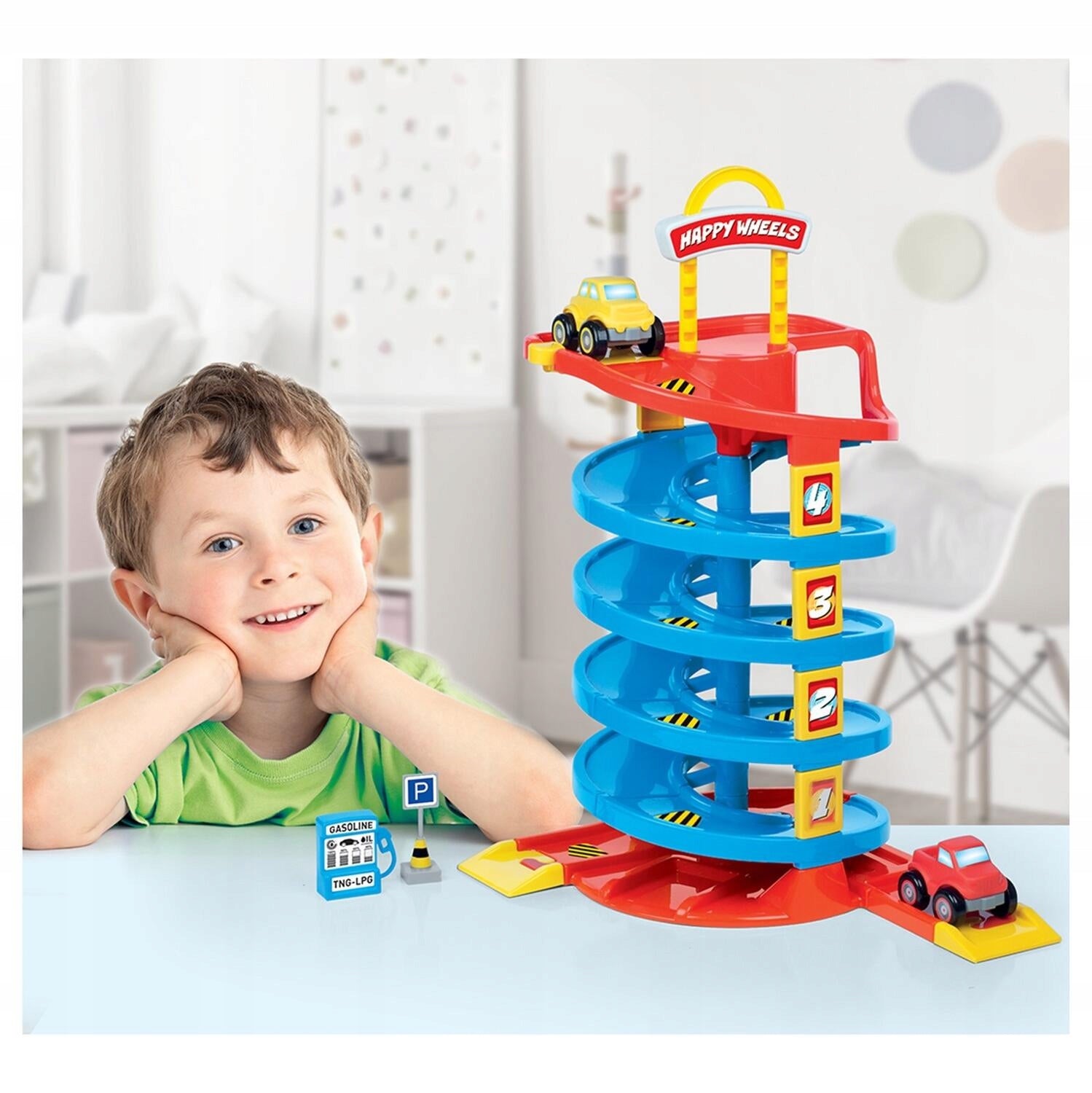 Das Spiel ist eine Spiralbahn in Dolu 