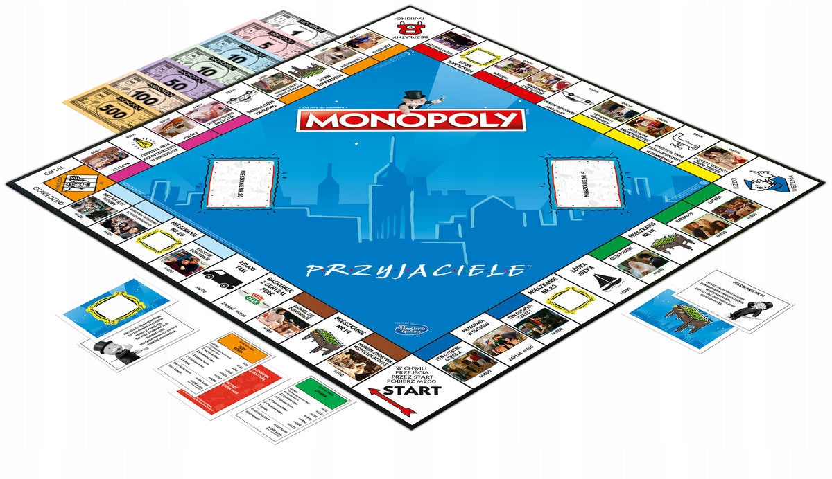Stalo žaidimas Winning Moves Friends Monopoly (anglų kalba)