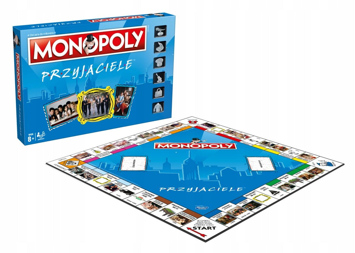 Stalo žaidimas Winning Moves Friends Monopoly (anglų kalba)