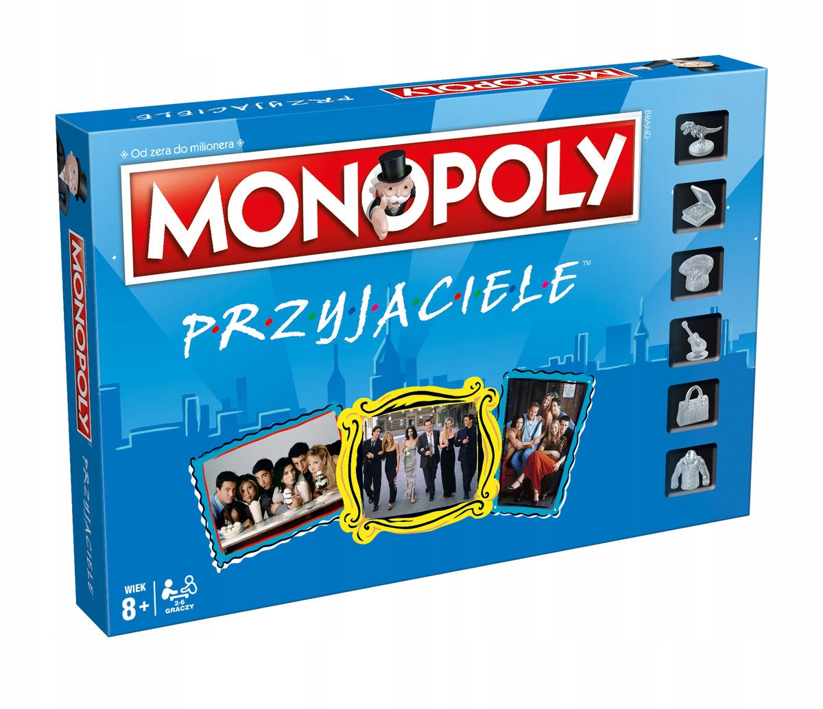 Stalo žaidimas Winning Moves Friends Monopoly (anglų kalba)