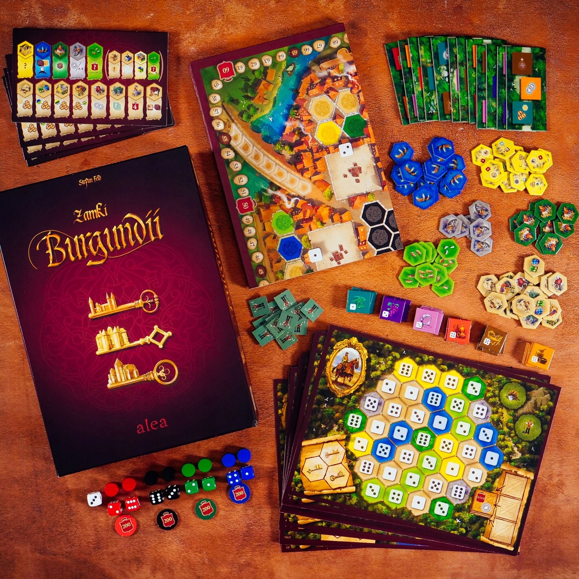 Brettspiel Ravensburger Burgundy Locks, PL, EN, RU 