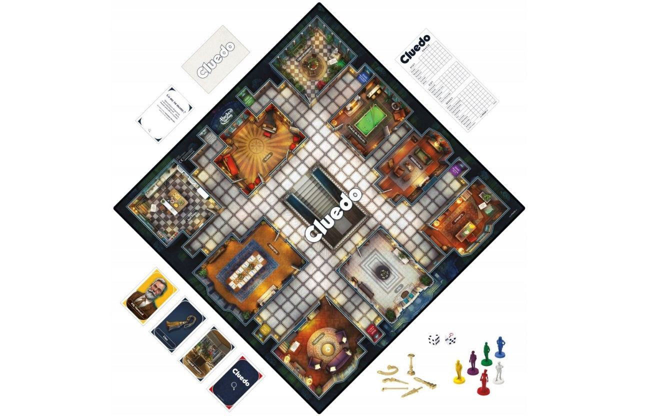 Stalo žaidimas Hasbro Cluedo, FR