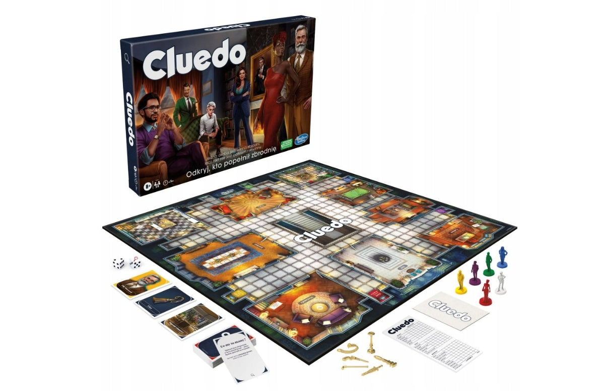 Stalo žaidimas Hasbro Cluedo, FR
