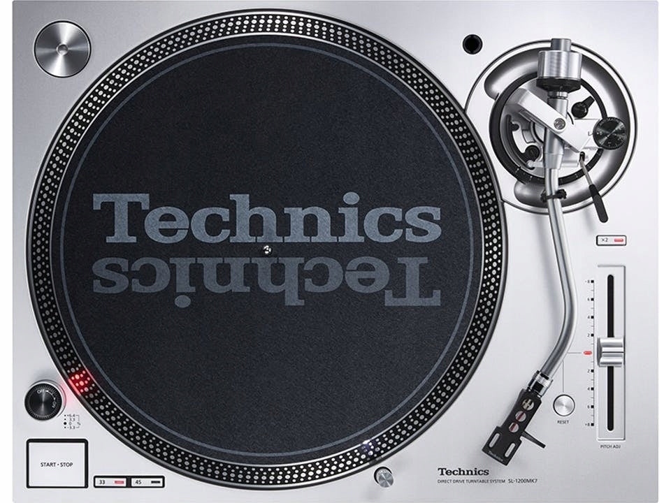 Technics SL-1200MK7EG, Silber 