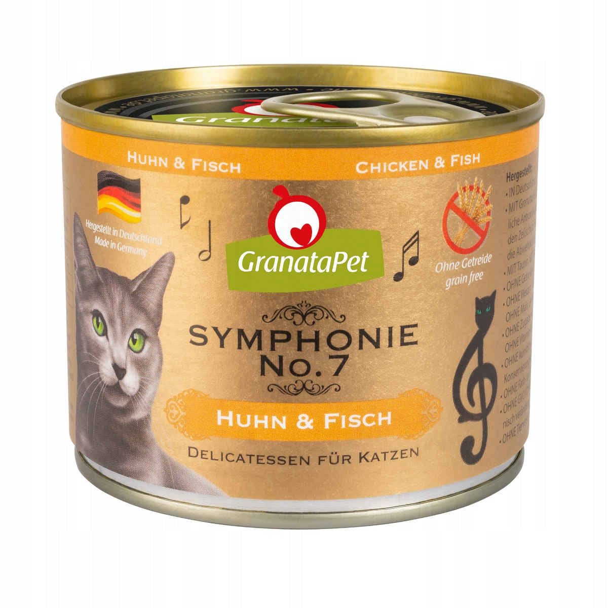 GranataPet Symphonie No.7 chicken and fish 200 g cat tins