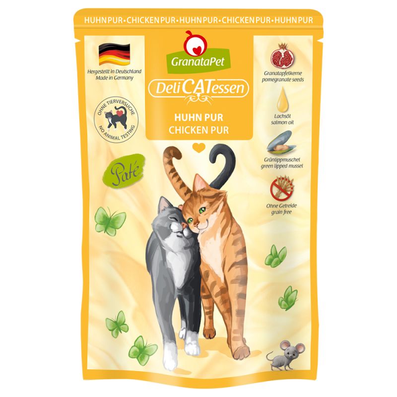 Granatapet DeliCatessen Chicken PUR 85 g grain-free cat sachets