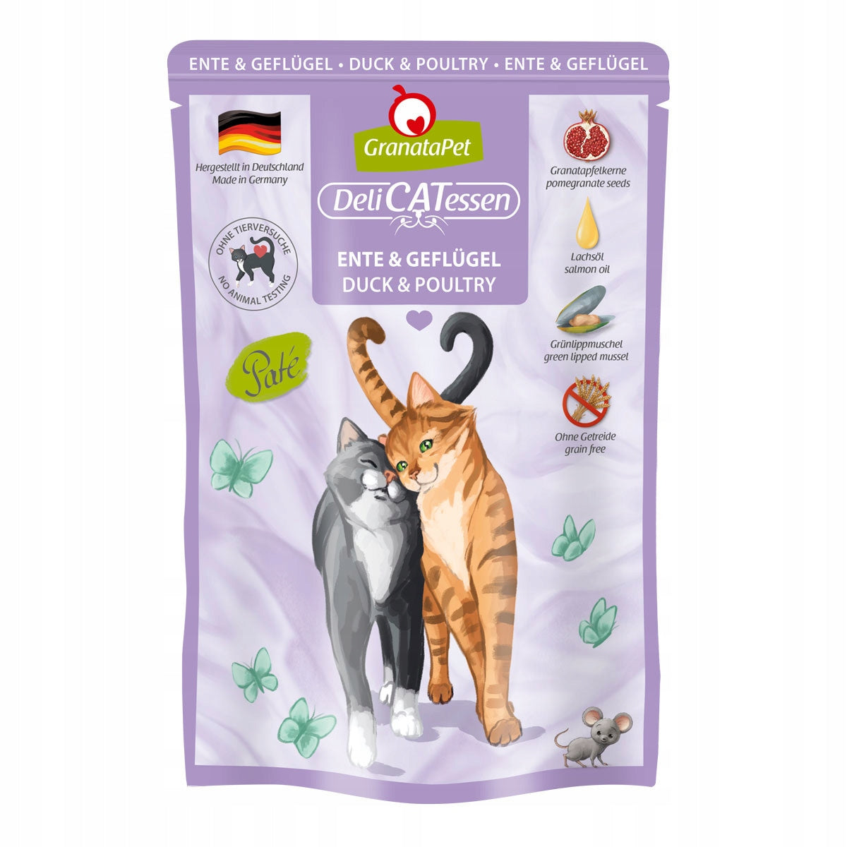 Granatapet DeliCatessen duck and poultry 85 g grain-free cat sachet