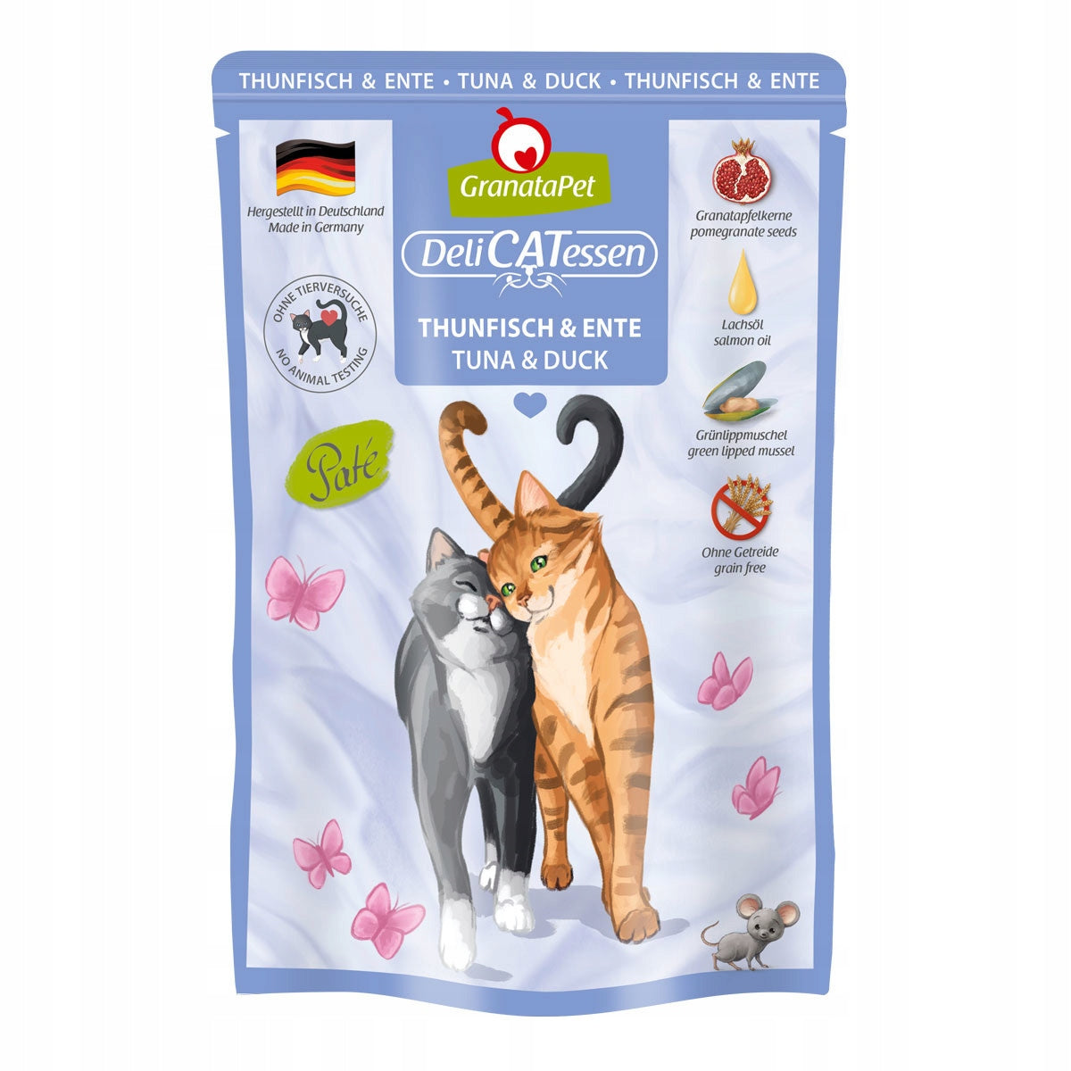 Granatapet DeliCatessen tuna and duck 85 g grain-free cat sachets