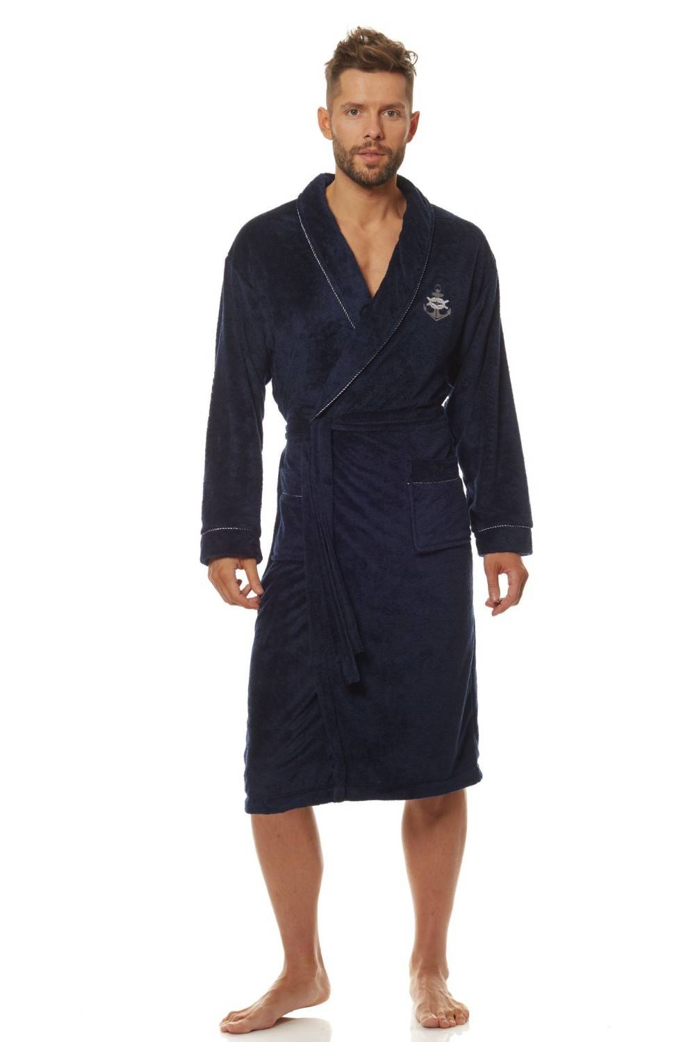 Chalatas vyrams L&L 2114 Marine