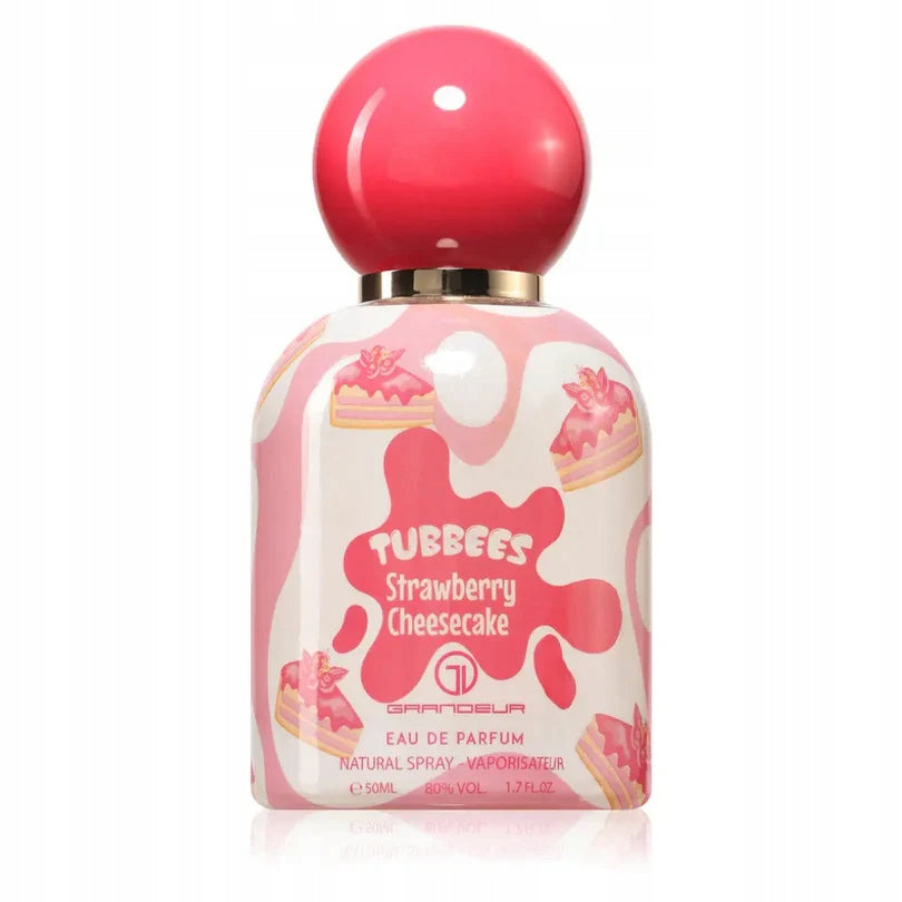 Grandeur Tubbees Strawberry Cheesecake 50ml EDP Unisex Women's Perfume Packaging status original