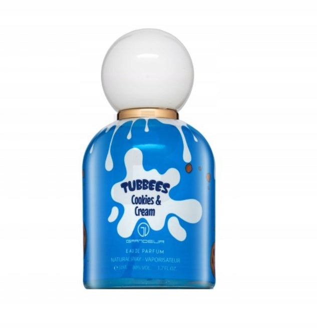 Grandeur Tubeess Cookies & Cream 50ml EDP Unisex Perfume For Women Men Packaging status original